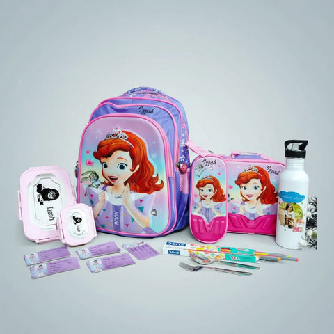 Personalized School Hamper | Custom Book Reading Theme Set for Kids