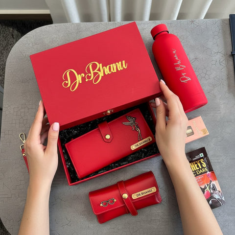 Personalized Women's Gift Hamper | Custom Luxury Box Set with Name