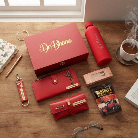 Personalized Women's Gift Hamper | Custom Luxury Box Set with Name