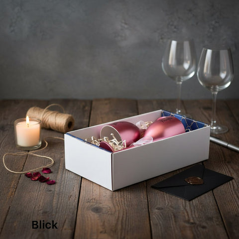 Personalized Couple Wine Glasses | Custom Engraved Gift Set