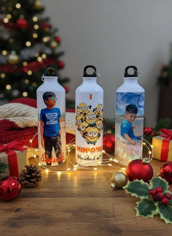 Custom Photo & Name 750ml Aluminum Sublimation Bottle