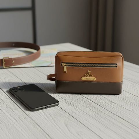 NEXON Personalized Utility Pouch | Custom Name & Charm Travel Bag