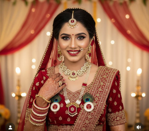 Personalized Mom-to-Be Godh Bharai Ceremony Jewelry Set