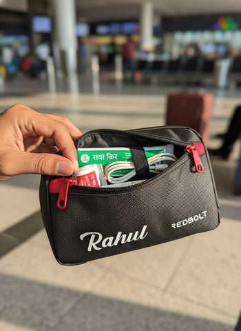 Personalized Jones Travel Pouch | Waterproof Organizer Bag