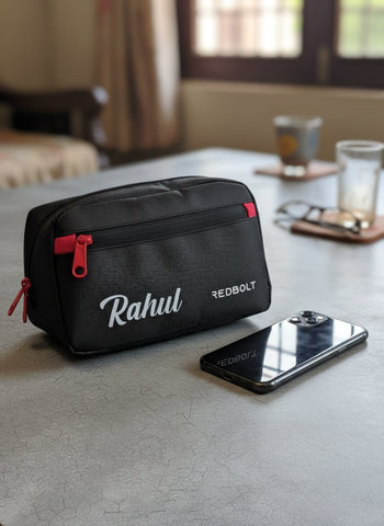 Personalized Jones Travel Pouch | Waterproof Organizer Bag