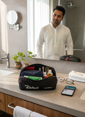 Personalized Jones Travel Pouch | Waterproof Organizer Bag