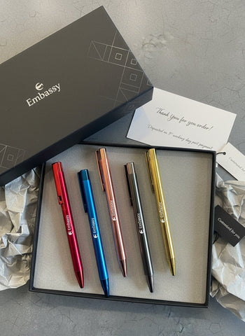 Custom Promotional Glaze Pens | Engraved Logo & Name Pens