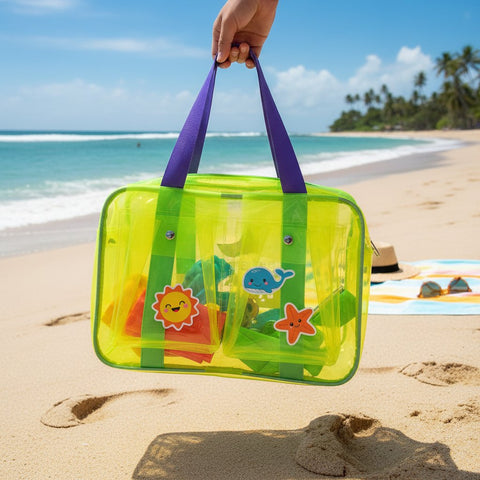 Personalized Jelly Duffle Bag | Custom Name & Characters for Kids