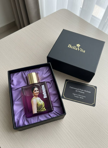 Custom Photo Perfume for Her | Personalized BellaVita Fragrance