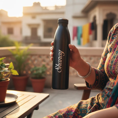 Customized Hot & Cold Steel Flask - Personalized 800ml Bottle