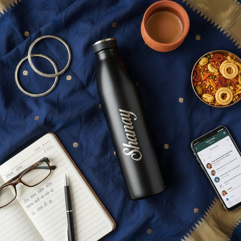 Customized Hot & Cold Steel Flask - Personalized 800ml Bottle