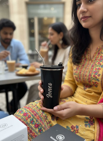 Personalized Umbrella Tumbler | Custom Stainless Steel 450ML