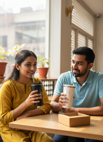 Personalized Umbrella Tumbler | Custom Stainless Steel 450ML