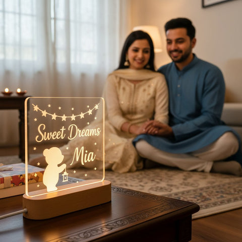 Personalized LED Acrylic Night Light | Custom Name