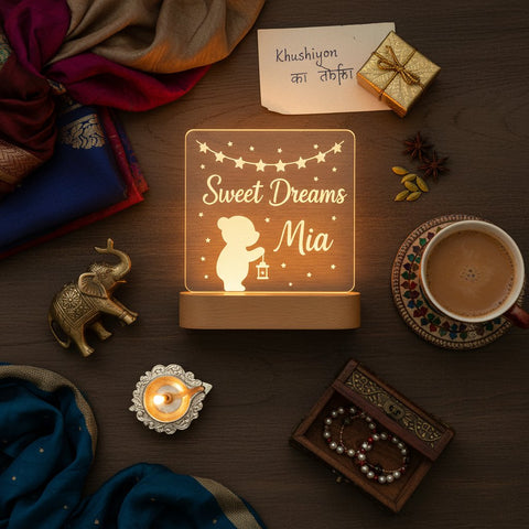 Personalized LED Acrylic Night Light | Custom Name