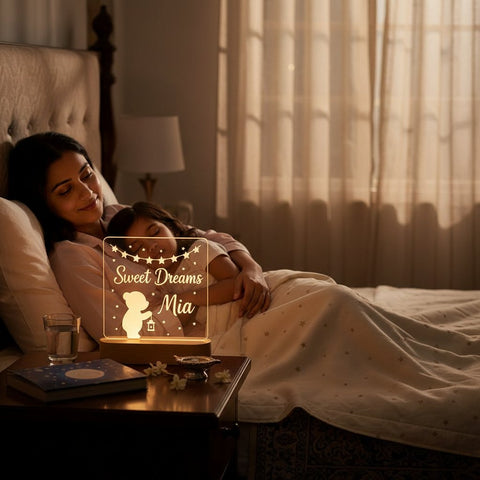 Personalized LED Acrylic Night Light | Custom Name