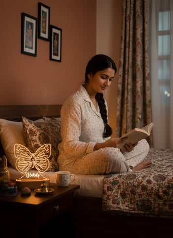 Personalized Butterfly LED Table Lamp with Custom Name