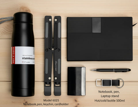 Professional Productivity Gift Set | Notebook, Stand & Bottle