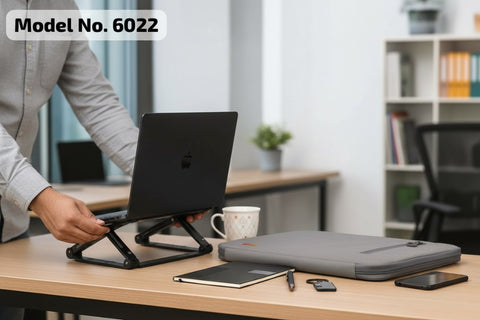 Customizable Laptop Kit: Sleeve, Stand, Notebook, Pen & Keychain