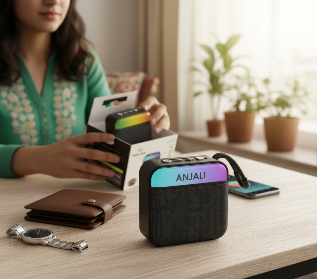 Customized Samba RGB Bluetooth Speaker - Personalized Audio Gift