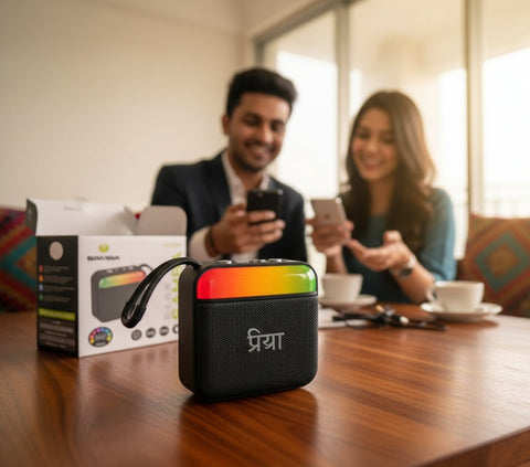 Customized Samba RGB Bluetooth Speaker - Personalized Audio Gift