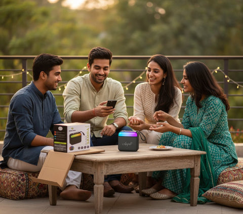 Customized Samba RGB Bluetooth Speaker - Personalized Audio Gift