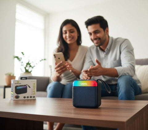 Customized Samba RGB Bluetooth Speaker - Personalized Audio Gift