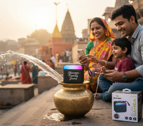 Customized Samba RGB Bluetooth Speaker - Personalized Audio Gift