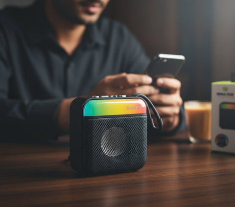 Customized Samba RGB Bluetooth Speaker - Personalized Audio Gift