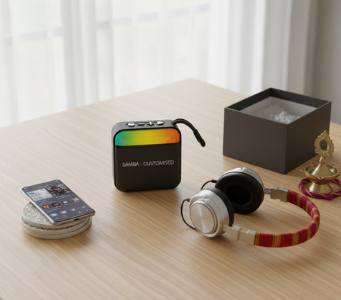 Customized Samba RGB Bluetooth Speaker - Personalized Audio Gift