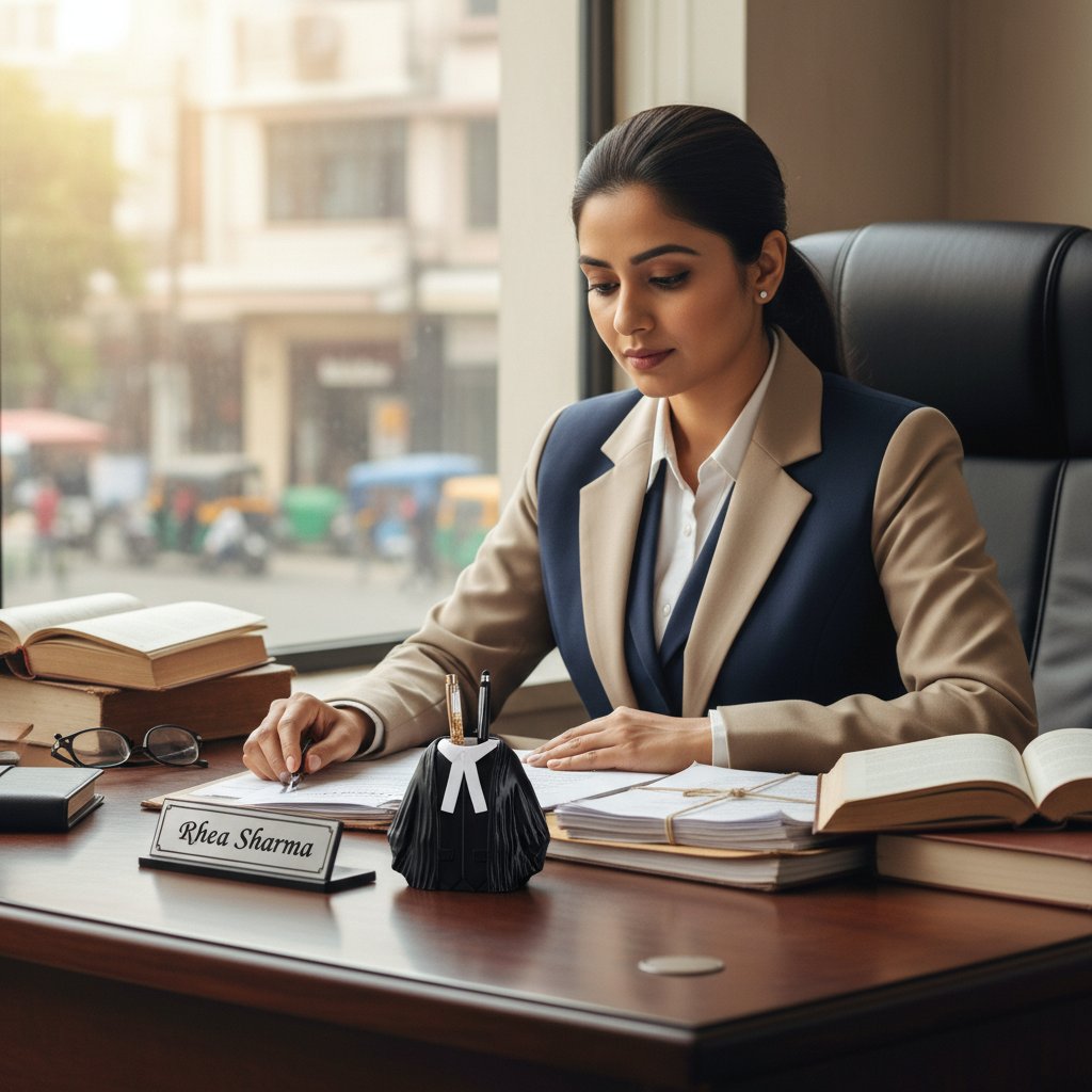 Personalized Advocate Pen Stand - Eco-Friendly Desk Decor