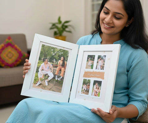 Custom Folding Photo Frame | Personalized Memory Gift