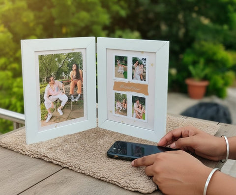 Custom Folding Photo Frame | Personalized Memory Gift