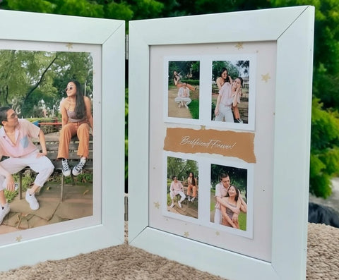 Custom Folding Photo Frame - Personalized Gift for Cherished Memories