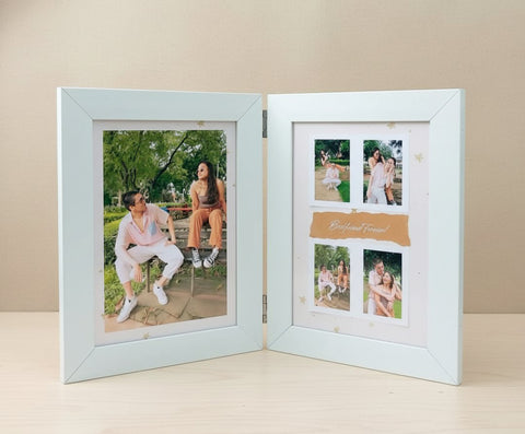 Custom Folding Photo Frame - Personalized Gift for Cherished Memories