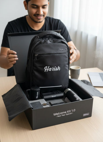 Personalized Welcome Kit 1.0 - Custom Logo & Name Corporate Gift Set
