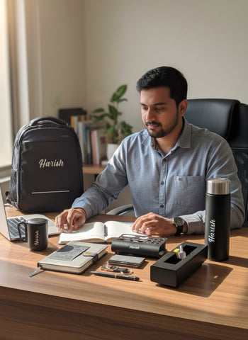 Personalized Welcome Kit 1.0 - Custom Logo & Name Corporate Gift Set