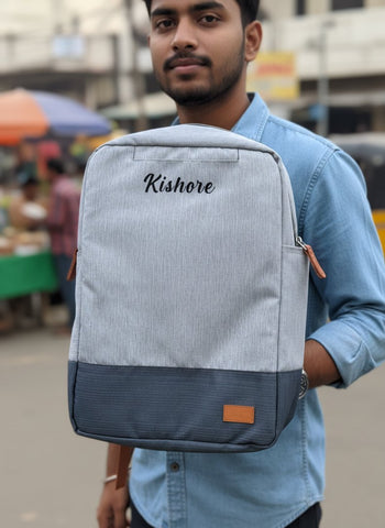 Deux Classic Laptop Backpack | Personalized Name/Logo & Free Shipping