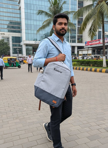 Deux Classic Laptop Backpack | Personalized Name/Logo & Free Shipping