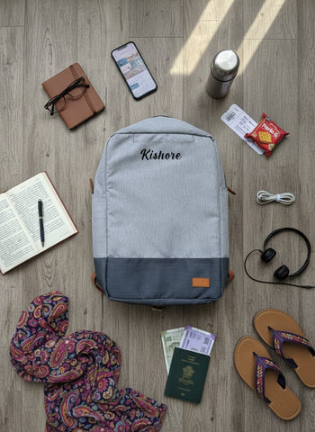 Deux Classic Laptop Backpack | Personalized Name/Logo & Free Shipping