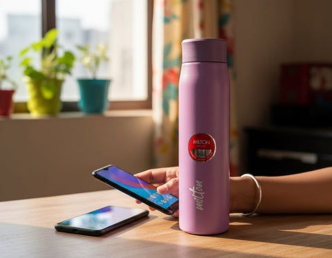 Custom Milton Steel Water Bottle - Personalized 950ml Flask