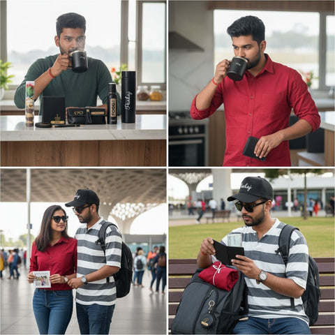 Custom Men's 16-in-1 Essentials Gift Box - Personalized & Stylish