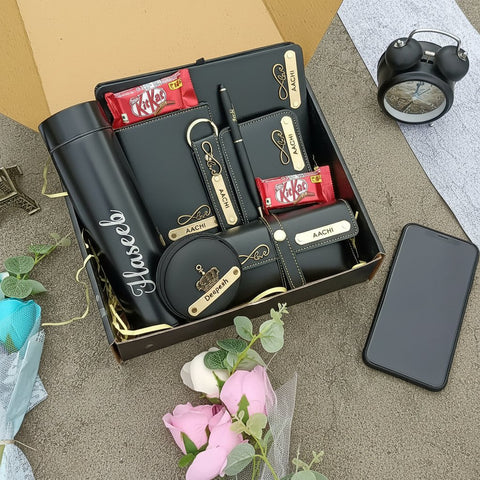 Personalized 9-in-1 Men's Wallet Hamper | Ultimate Gift for Him