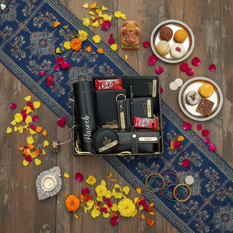 Personalized 9-in-1 Men's Wallet Hamper | Ultimate Gift for Him