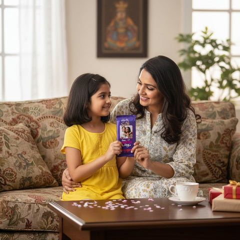 Personalized Mother's Day Cadbury Silk Chocolate Gift