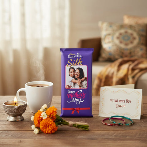 Personalized Mother's Day Cadbury Silk Chocolate Gift