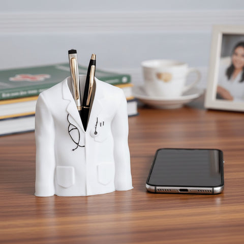 Personalized Doctor Pen Stand | Custom Engraved Pen Holder for Medical Professionals