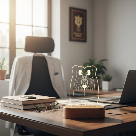 Personalized Urologist LED Lamp | Custom Doctor Name Night Light