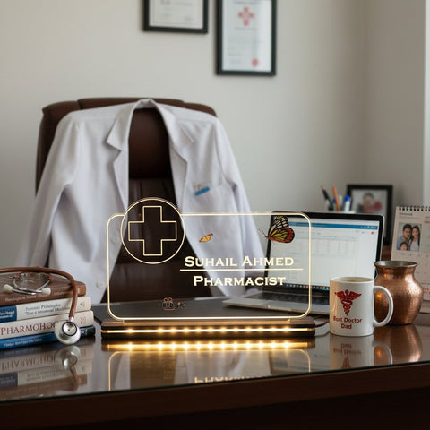 Best gift for pharmacist doctor - Led table top for pharmacist