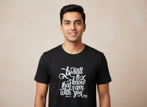 Custom Premium Cotton T-Shirt | Personalized Photo & Text Tee